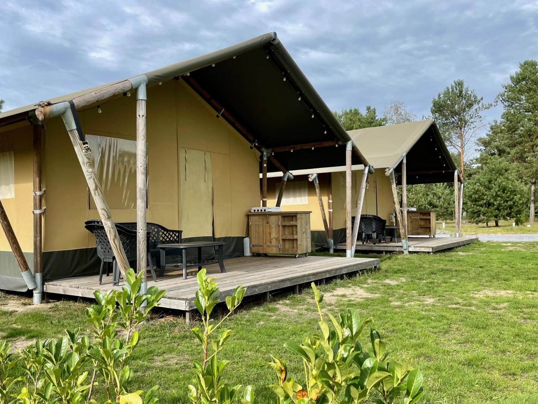 Safaritent at Camping GT Keiheuvel Balen Zimmer foto